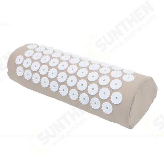 Acupressure Mat Neck Pillow Massage Mat Relieve Stress Back Body Pain Massage Cushion with Storage Bag