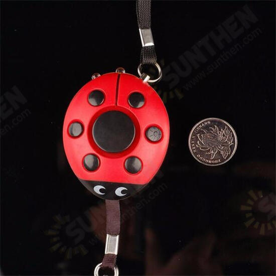 Beatles Portable Mini Speaker Defense Personal Alarm Key Chain With LED Flashlight For Women