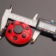 Beatles Portable Mini Speaker Defense Personal Alarm Key Chain With LED Flashlight For Women