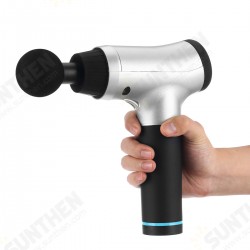 8200r/min 30 Gears Adjustment Muscle Fascial Massager With 4 Massage Heads Abdominal Muscle Relaxzaion Equipments 8200r/min 30 Gears Adjustment Muscle Fascial Massager With 4 Massage Heads Abdominal Muscle Relaxzaion Equipments