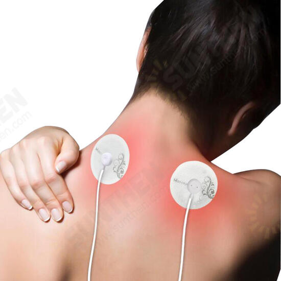 8cm Electrode Patches For Mini Neck Back Muscle Massager Stimulator Massager Accessories