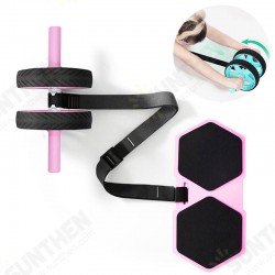 Ab Roller Non-slip No Noise Abdominal Wheel Stretch Trainer AB Rollers For Arm Waist Legs Fitness Exercise Home Bodybuilding Gym Equipment Ab Roller Non-slip No Noise Abdominal Wheel Stretch Trainer AB Rollers For Arm Waist Legs Fitness Exercise Home Bodybuilding Gym Equipment