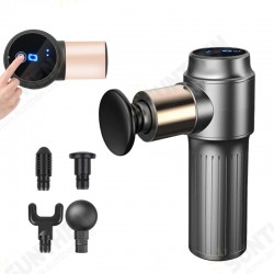 MZ04 LCD Touch-screen Pocket Fascia Massager 6-Gears Mini Body Massager Deep Tissue Neck Muscle Relaxation High Frequency Pain Relief MZ04 LCD Touch-screen Pocket Fascia Massager 6-Gears Mini Body Massager Deep Tissue Neck Muscle Relaxation High Frequency Pain Relief