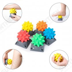 Massage Ball Trigger Point Muscle Myofascial Release Ball Yoga Palm Decompression Tool for Deep Tissue Massage Massage Ball Trigger Point Muscle Myofascial Release Ball Yoga Palm Decompression Tool for Deep Tissue Massage