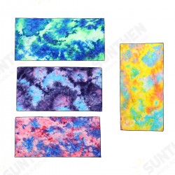 Tie- dyed Sports Towel Quick-dry Soft Lightweight Outdoor Sports Fitness Running Towel Tie- dyed Sports Towel Quick-dry Soft Lightweight Outdoor Sports Fitness Running Towel