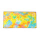 Tie- dyed Sports Towel Quick-dry Soft Lightweight Outdoor Sports Fitness Running Towel