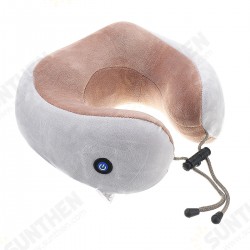 U Shade Pillow Electric Massage Neck Support Vibrating Kneading Charging Neck Pillow U Shade Pillow Electric Massage Neck Support Vibrating Kneading Charging Neck Pillow
