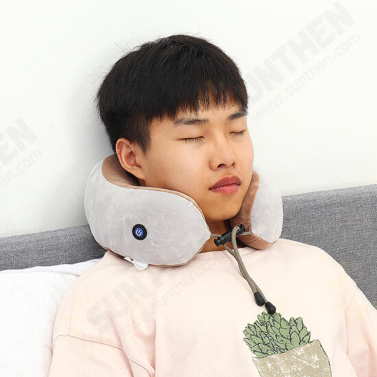 U Shade Pillow Electric Massage Neck Support Vibrating Kneading Charging Neck Pillow