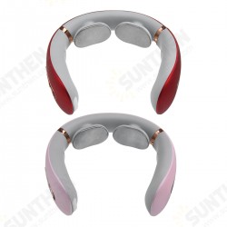 USB Electric Heating Pulse Neck Massager Magnetic Pulse Therapy Relax Vertebra Treatment USB Electric Heating Pulse Neck Massager Magnetic Pulse Therapy Relax Vertebra Treatment