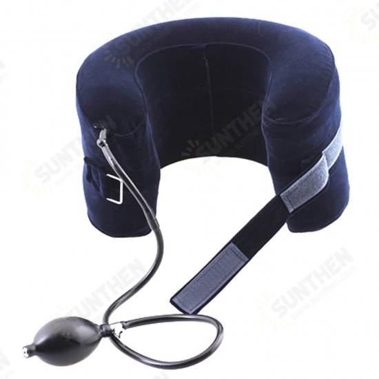 Black Cervical Traction Device Outdoor Sports Fitness Yoga Fatigue Relax Cervical Traction Type C