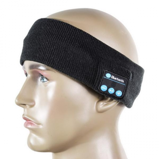 bluetooth Sport Sweat Headbrand Wireless Hands-free Music Sports Smart Caps Call Answer Ears-free Hea