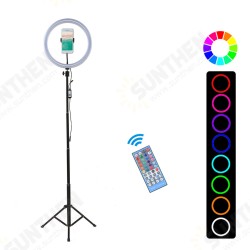 1 Set Flash LED Fill Light Desktop Live Removable Tripod Stand Phone Clip Holder 1 Set Flash LED Fill Light Desktop Live Removable Tripod Stand Phone Clip Holder