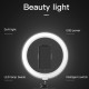 10 Inch Selfie Ring Light With Tripod Stand Dimmable Camera Phone Holder 26CM Ring Lamp for Youtube Vlog Live Streaming