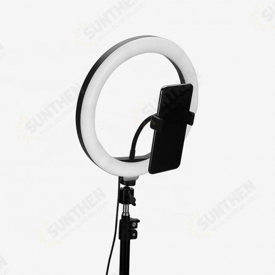 10 Inch Selfie Ring Light With Tripod Stand Dimmable Camera Phone Holder 26CM Ring Lamp for Youtube Vlog Live Streaming