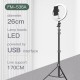 10 Inch Selfie Ring Light With Tripod Stand Dimmable Camera Phone Holder 26CM Ring Lamp for Youtube Vlog Live Streaming