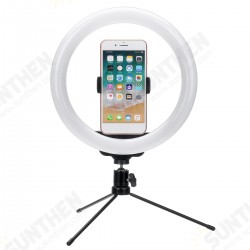 10inch LED Ring Fill Light 3Modes of Color Temperature Colorful RGB Live Broadcast Desktop Phone Holder Tripod Stand Selfie for YouTube Tiktok Vlog 10inch LED Ring Fill Light 3Modes of Color Temperature Colorful RGB Live Broadcast Desktop Phone Holder Tripod Stand Selfie for YouTube Tiktok Vlog