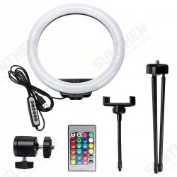 10inch LED Ring Fill Light 3Modes of Color Temperature Colorful RGB Live Broadcast Desktop Phone Holder Tripod Stand Selfie for YouTube Tiktok Vlog 10inch LED Ring Fill Light 3Modes of Color Temperature Colorful RGB Live Broadcast Desktop Phone Holder Tripod Stand Selfie for YouTube Tiktok Vlog