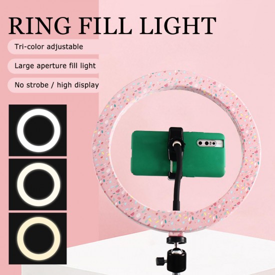10 inch LED Ring Light Fill Light For Makeup Streaming Selfie Beauty Photography Makeup Mirror Light
