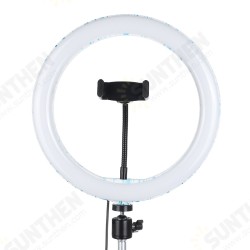 10 inch Portable Stepless Adjustable LED Ring Full Light Makeup Mirror Light Photography Lighting Selfie Ring Lamp with Phone Holder 10 inch Portable Stepless Adjustable LED Ring Full Light Makeup Mirror Light Photography Lighting Selfie Ring Lamp with Phone Holder