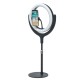 12inch Dimmable Desktop Selfie LED Ring Light Stand Phone Holder Makeup Live Vedio