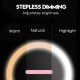 16cm 21cm 26cm Beauty LED Ring Fill Light Dimmable Light Desktop Tripod Selfie Phone Holder for YouTube Tiktok Vlog Live Streaming Makeup