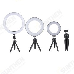 16cm 21cm 26cm Beauty LED Ring Fill Light Dimmable Light Desktop Tripod Selfie Phone Holder for YouTube Tiktok Vlog Live Streaming Makeup 16cm 21cm 26cm Beauty LED Ring Fill Light Dimmable Light Desktop Tripod Selfie Phone Holder for YouTube Tiktok Vlog Live Streaming Makeup