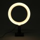 20cm 3 Modes Fill Light Desktop LED Ring Light Selfie Lighting Beauty with Macbook Table Clip for Live Broadcast