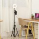 210CM Ring Light Stand Tripod LED Camera Light W/ Cell Phone Holder Lamp 3 MODE