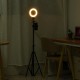 210CM Ring Light Stand Tripod LED Camera Light W/ Cell Phone Holder Lamp 3 MODE