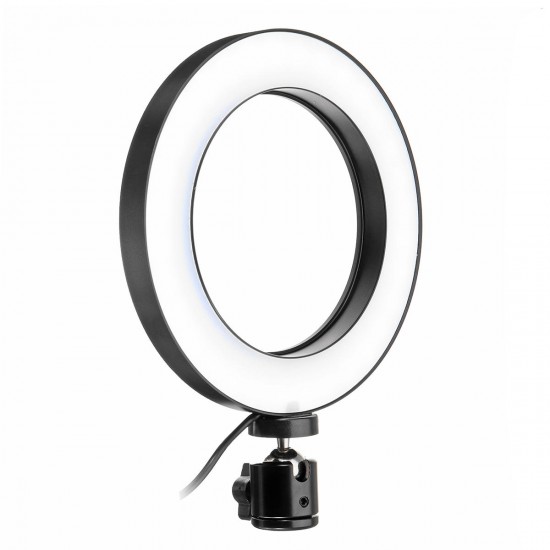 210CM Ring Light Stand Tripod LED Camera Light W/ Cell Phone Holder Lamp 3 MODE