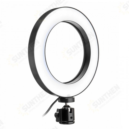 210CM Ring Light Stand Tripod LED Camera Light W/ Cell Phone Holder Lamp 3 MODE