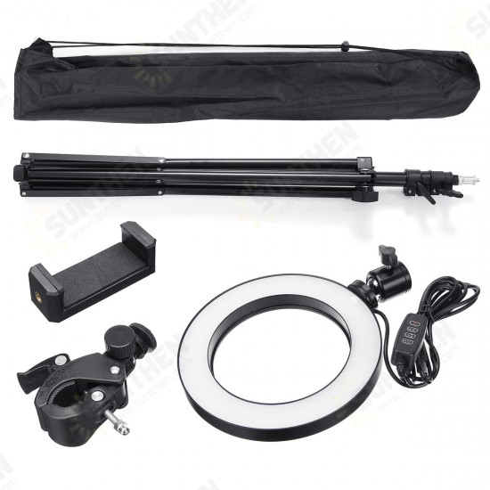 210CM Ring Light Stand Tripod LED Camera Light W/ Cell Phone Holder Lamp 3 MODE 210CM Ring Light Stand Tripod LED Camera Light W/ Cell Phone Holder Lamp 3 MODE