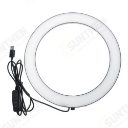 26cm Portable Stepless Adjustable LED Ring Full Light Makeup Mirror Light Photography Lighting Selfie Ring Lamp with Phone Holder 26cm Portable Stepless Adjustable LED Ring Full Light Makeup Mirror Light Photography Lighting Selfie Ring Lamp with Phone Holder