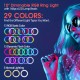 [29 RGB Colors] EGL-03P 10inch 3Lighting Mode Brightness Adjustment LED Ring Full Light Tripod Stand Live Selfie Holder with Remote Control