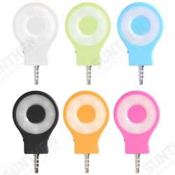 3.5mm Jack Smart Selfie LED Camera Flashlight For IOS Android Samsung Xiaomi 3.5mm Jack Smart Selfie LED Camera Flashlight For IOS Android Samsung Xiaomi