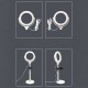 8 Inch 96PCS LED Ring Light Dimmable Stand Kit for Makeup Live Smart Phone / Camera