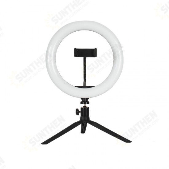 10 inch Remote Control LED Selfie Ring Light with Tripod Stand for Live Shooting Makeup Artifact Fill Light