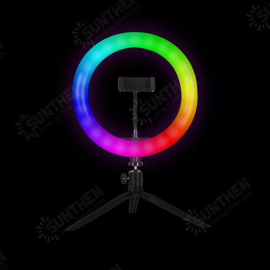 10 inch Remote Control LED Selfie Ring Light with Tripod Stand for Live Shooting Makeup Artifact Fill Light