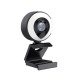 1080P HD USB2.0 Webcam Conference Live Auto Focus Fill-In Light Beauty Computer Camera Built-in Noise Reduction Mic