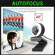 1080P HD USB2.0 Webcam Conference Live Auto Focus Fill-In Light Beauty Computer Camera Built-in Noise Reduction Mic