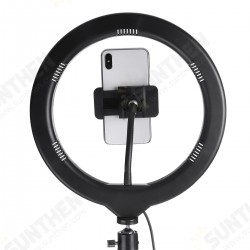 10inch LED Ring Light Portable Telescopic Tripod Fill Light Dimmable Flexible Stand Phone Holder Studio Video Holder 10inch LED Ring Light Portable Telescopic Tripod Fill Light Dimmable Flexible Stand Phone Holder Studio Video Holder