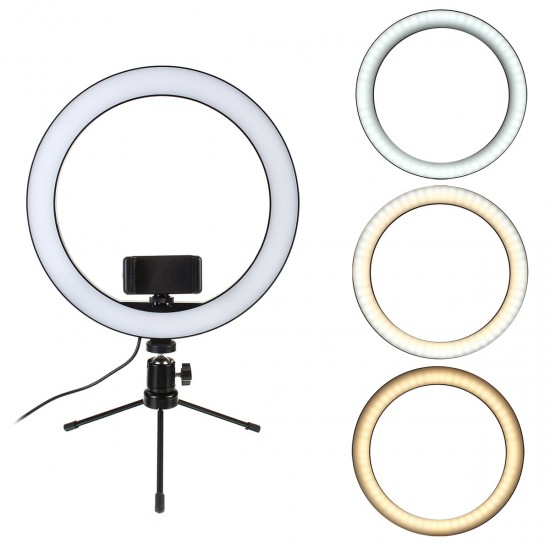Dimmable Adjustable LED Ring Light USB Powered LED Ring Fill Light Kit