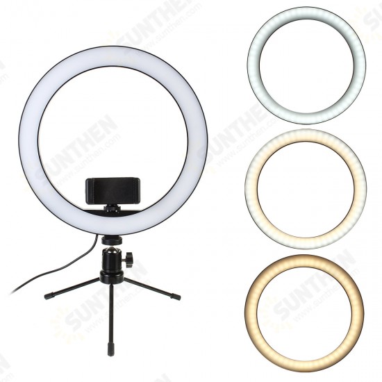 Dimmable Adjustable LED Ring Light USB Powered LED Ring Fill Light Kit