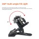 Fill Light 10 Inch LED Ring Light Selfie Lighting Beauty Desktop Phone Holder for Live Broadcast