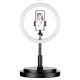 RGB Colorful Fill Light LED Live Broadcast Beauty Color Changing Rainbow 10-inch Desktop Floor Ring Light