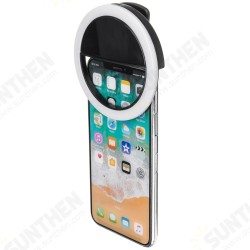 Selfie 36 LEDS Fill Lamp Ring Light Universal Clip 3 levels Brightness For Cell Phone Selfie 36 LEDS Fill Lamp Ring Light Universal Clip 3 levels Brightness For Cell Phone