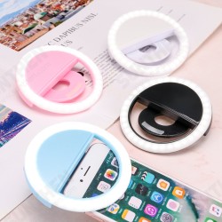 Selfie 36 LEDS Fill Lamp Ring Light Universal Clip 3 levels Brightness For Cell Phone Selfie 36 LEDS Fill Lamp Ring Light Universal Clip 3 levels Brightness For Cell Phone