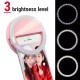 Selfie 36 LEDS Fill Lamp Ring Light Universal Clip 3 levels Brightness For Cell Phone