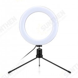 EGL-03 8 inch Ring Light 3 Light Modes USB Powered Fill light Lamp with Tripod EGL-03 8 inch Ring Light 3 Light Modes USB Powered Fill light Lamp with Tripod