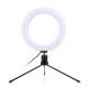 EGL-03 8 inch Ring Light 3 Light Modes USB Powered Fill light Lamp with Tripod EGL-03 8 inch Ring Light 3 Light Modes USB Powered Fill light Lamp with Tripod